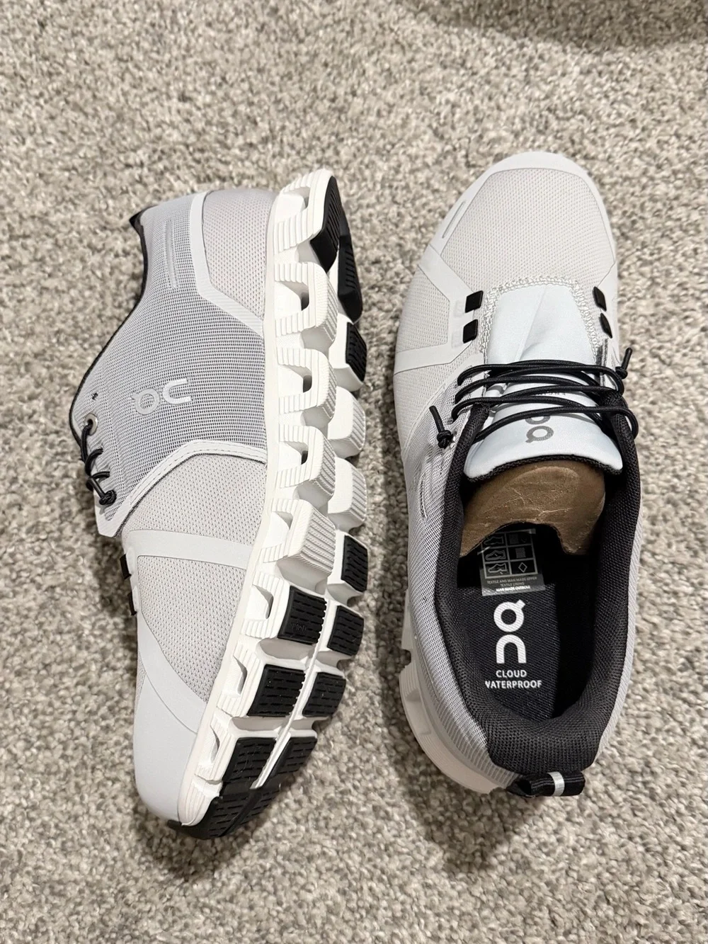 On Running breathable gray